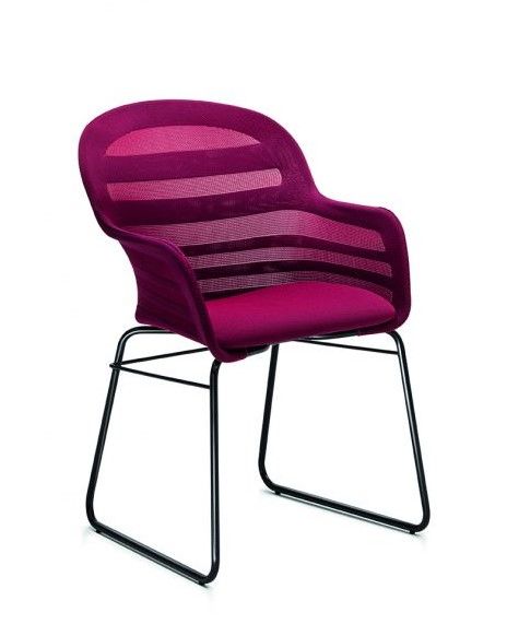 BONTEMPI - Židle Suri s ližinovou podnoží - 
