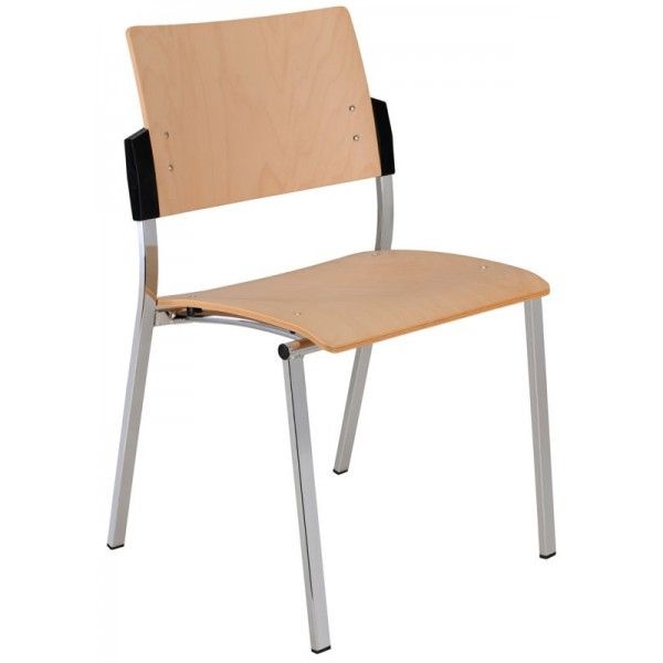 ALBA - Židle SQUARE dřevěná - 