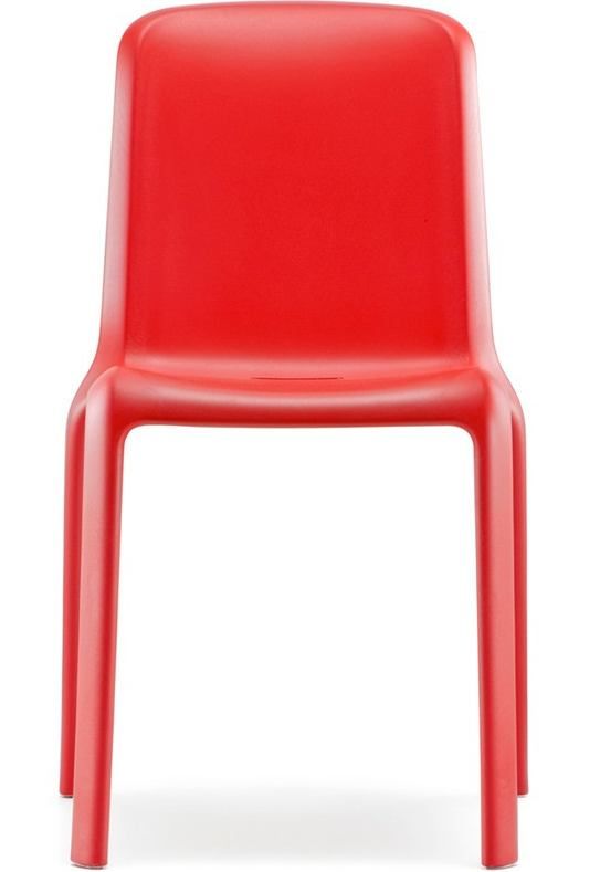 PEDRALI - Židle SNOW 300 DS - červená - 