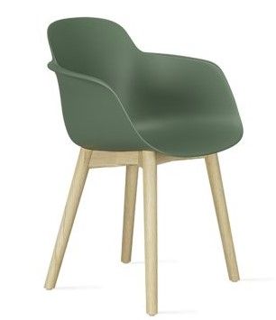 INFINITI - Židle SICLA s dřevěnou podnoží - 