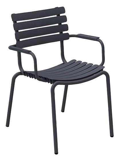 Houe Denmark - Židle RECLIPS s hliníkovými područkami - 