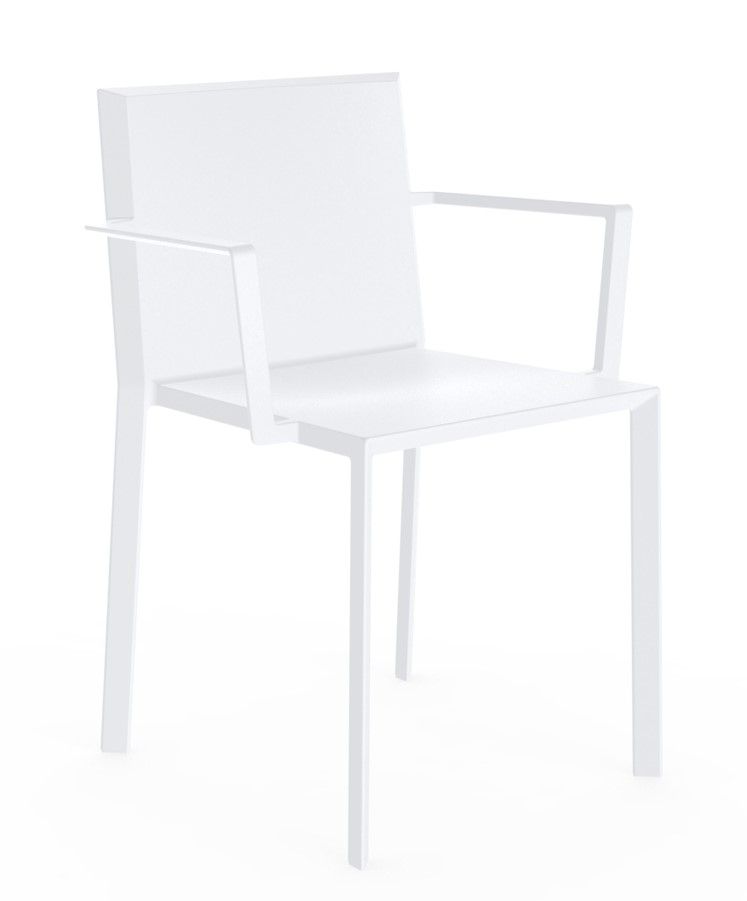 VONDOM - Židle QUARTZ s područkami - bílá - 