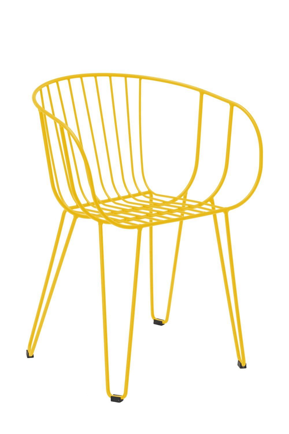 ISIMAR - Židle OLIVO - žlutá - 