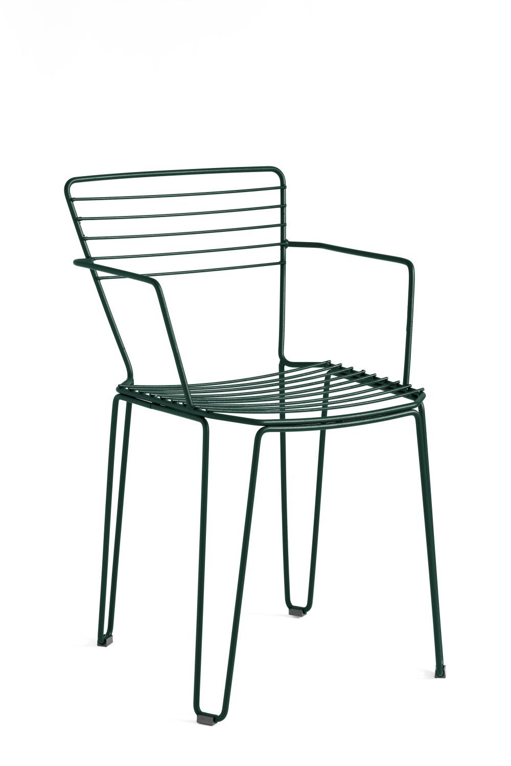 ISIMAR - Židle MENORCA s područkami - zelená - 