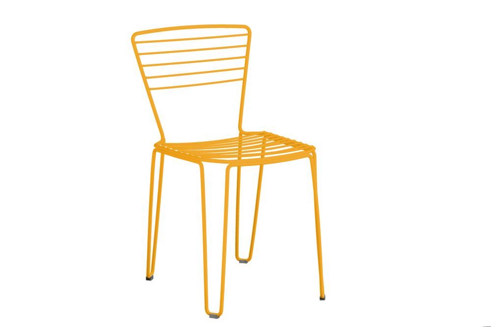 ISIMAR - Židle MENORCA - žlutá - 