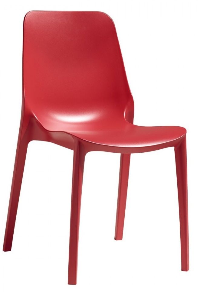 SCAB - Židle GINEVRA - červená - 