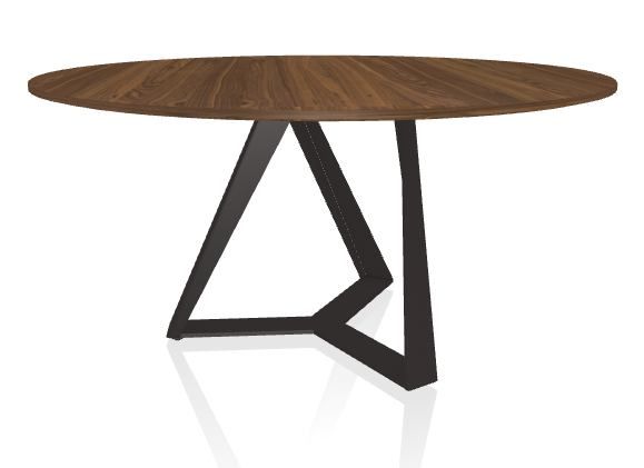 BONTEMPI - Kulatý stůl Millennium, Ø 130/150 cm - 