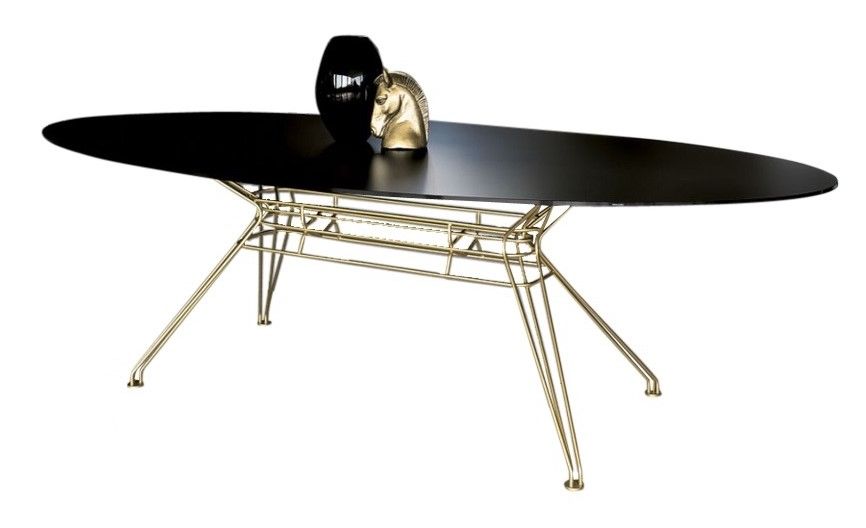 BONTEMPI - Oválný stůl Sander, 200/250x106 cm - 