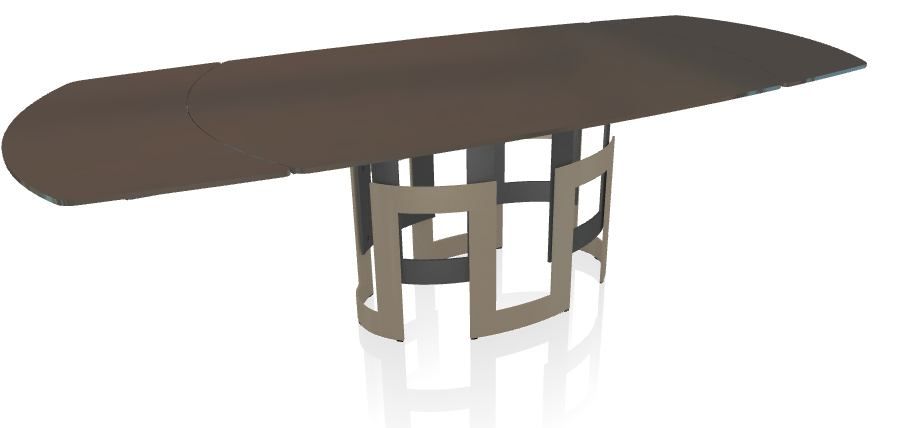 BONTEMPI - Rozkládací stůl Imperial, 170 - 250 cm - 