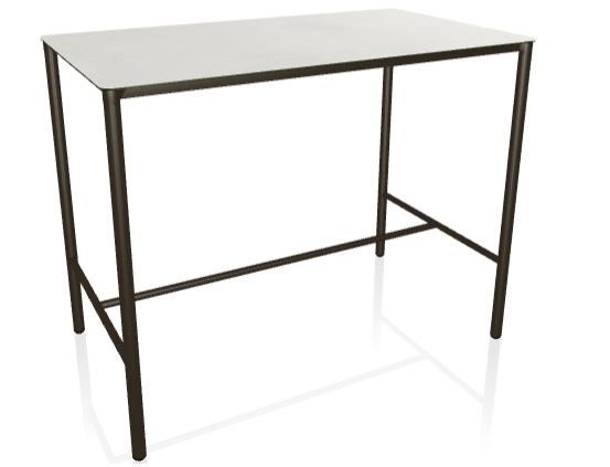 BONTEMPI - Venkovní barový stůl MOON, 120-160x80 cm - 