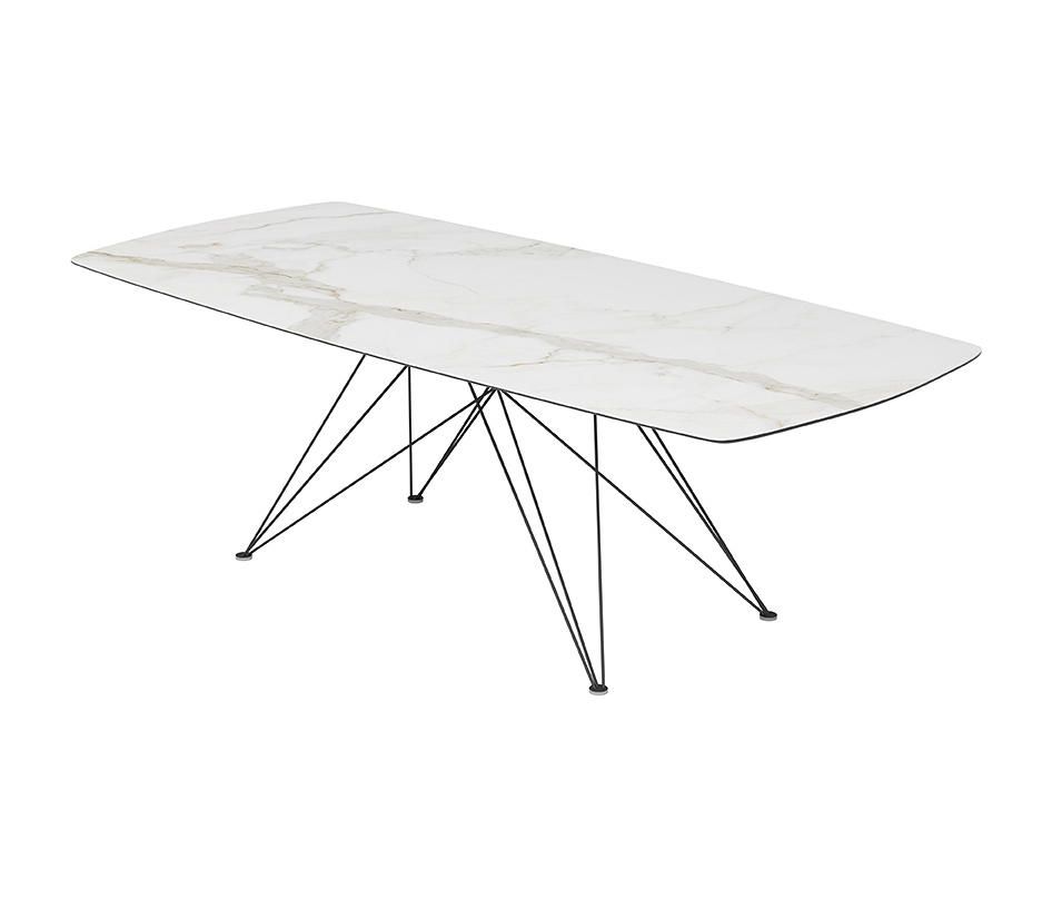 RIFLESSI - Stůl PEGASO s keramickou deskou - 