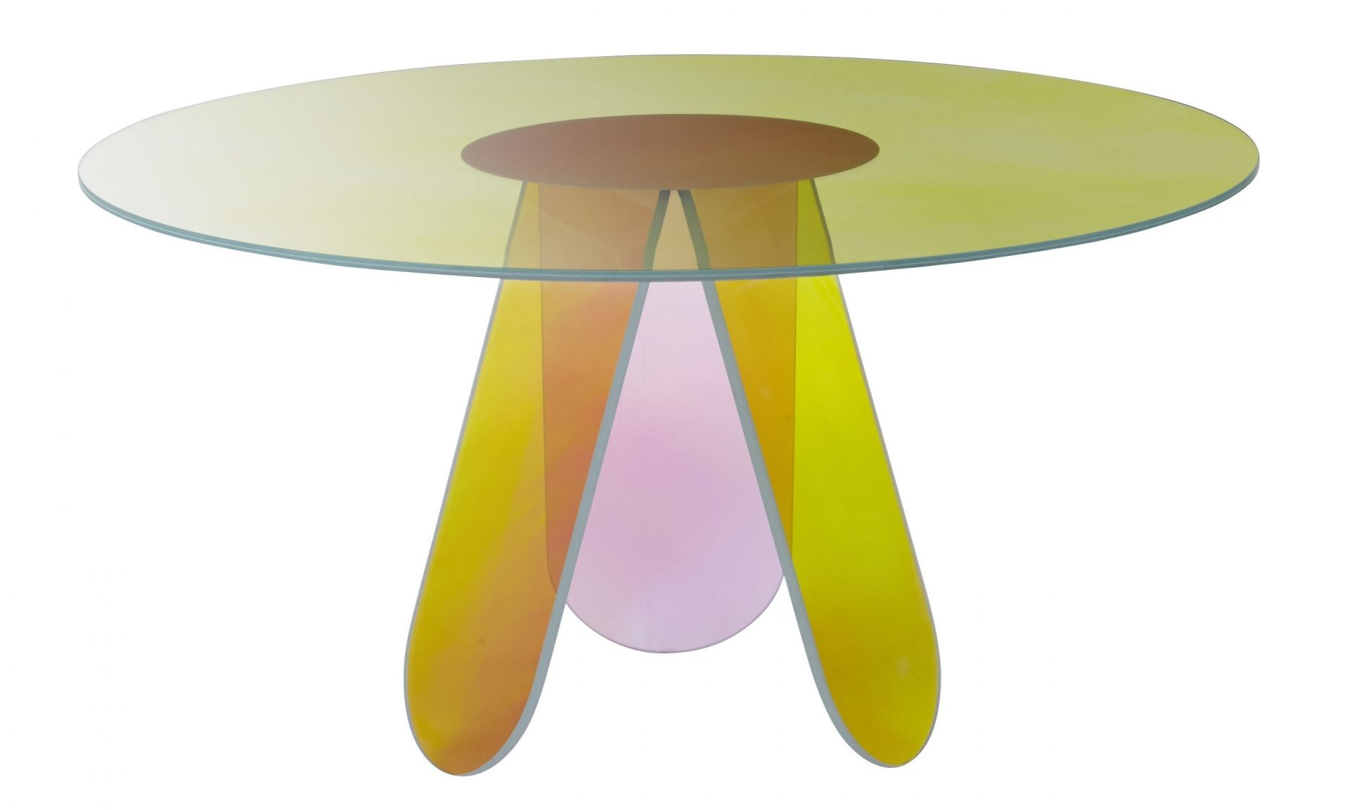 Glas Italia designové jídelní stoly Shimmer (průměr 120 cm) - DESIGNPROPAGANDA