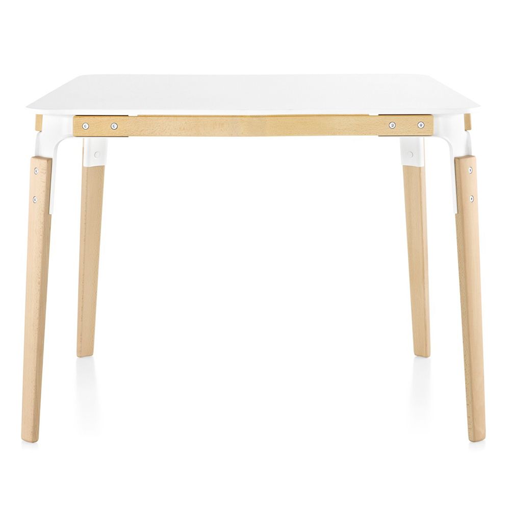 Magis jídelní stoly Steelwood Table Square (145 x 76 x 145 cm) - DESIGNPROPAGANDA