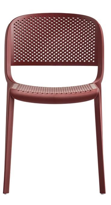 PEDRALI - Židle DOME 261 DS - červená - 