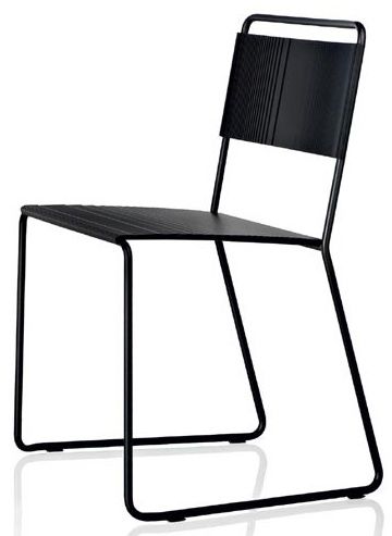 ALMA DESIGN - Židle Estrosa s ližinovou podnoží - 