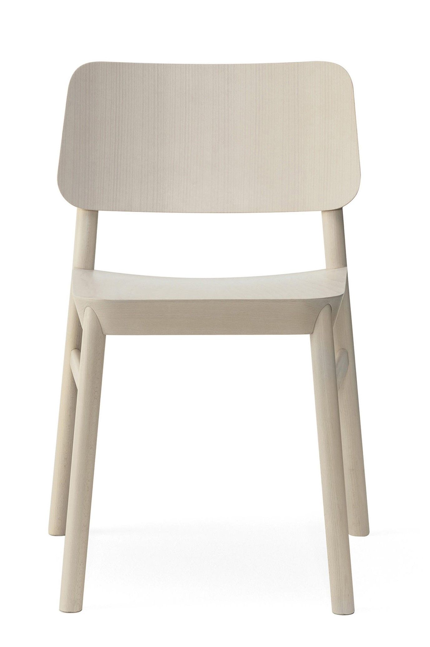 BILLIANI - Dřevěná židle DRUM 071 s čalouněným sedákem - 