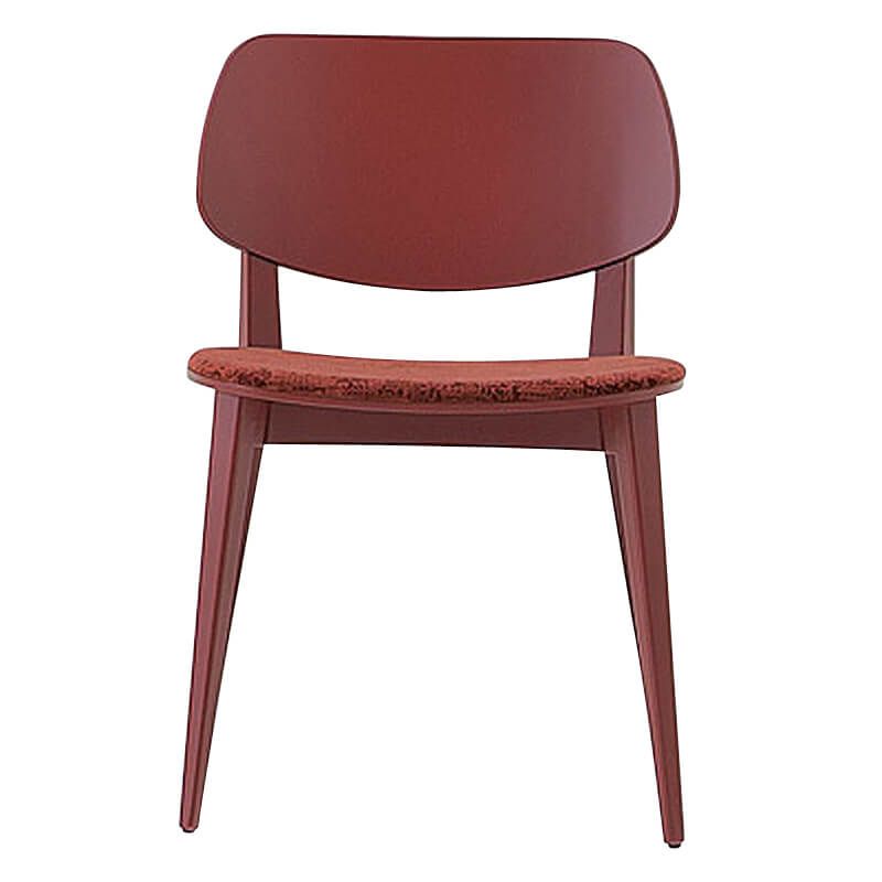 BILLIANI - Dřevěná židle s čalouněným sedákem DOLL WOOD 551 - 