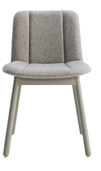 BILLIANI - Dřevěná židle s čalouněným sedákem HIPPY 635 - 