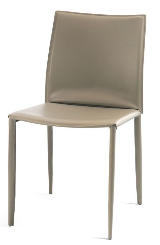 BONTEMPI - Jídelní židle Linda s nižším opěrákem - 