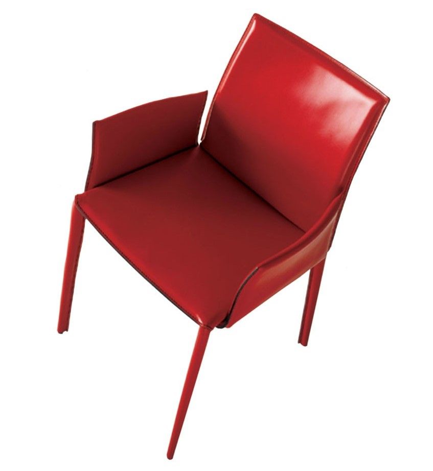 BONTEMPI - Židle Linda, s vyšším opěrákem a s područkami - 
