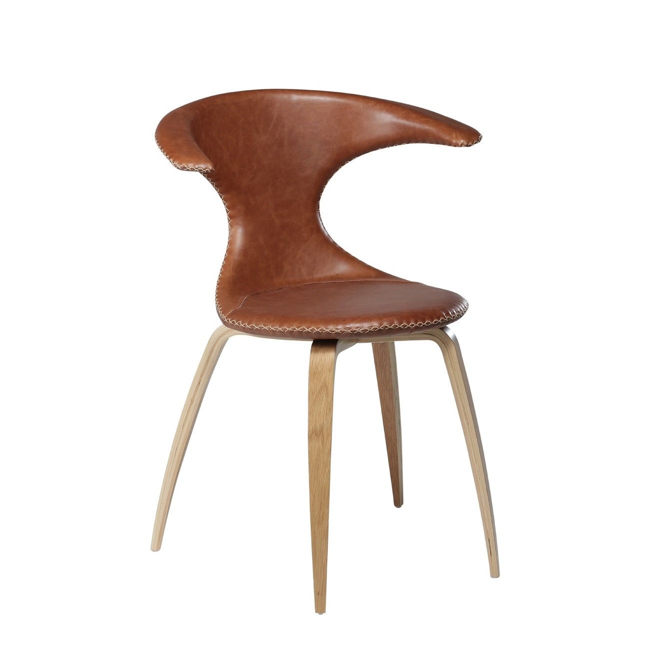 DAN-FORM Denmark - Jídelní židle FLAIR - dřevěná podnož - 