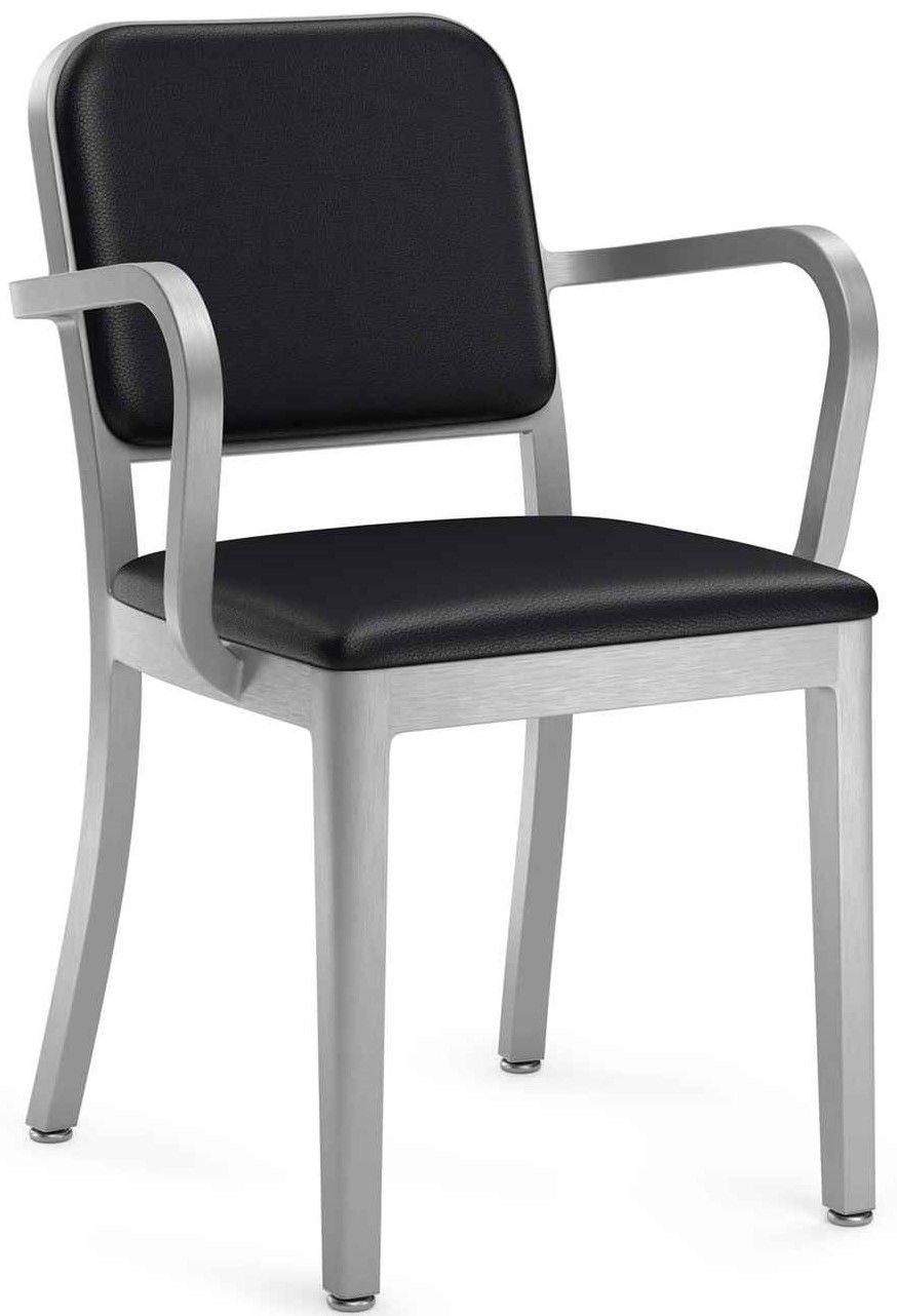 EMECO - Čalouněná židle s područkami NAVY - 
