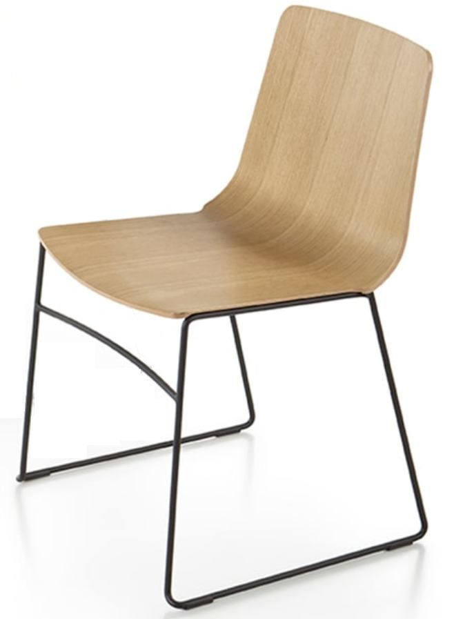Fornasarig - Židle LINK Shell - dřevěná - 