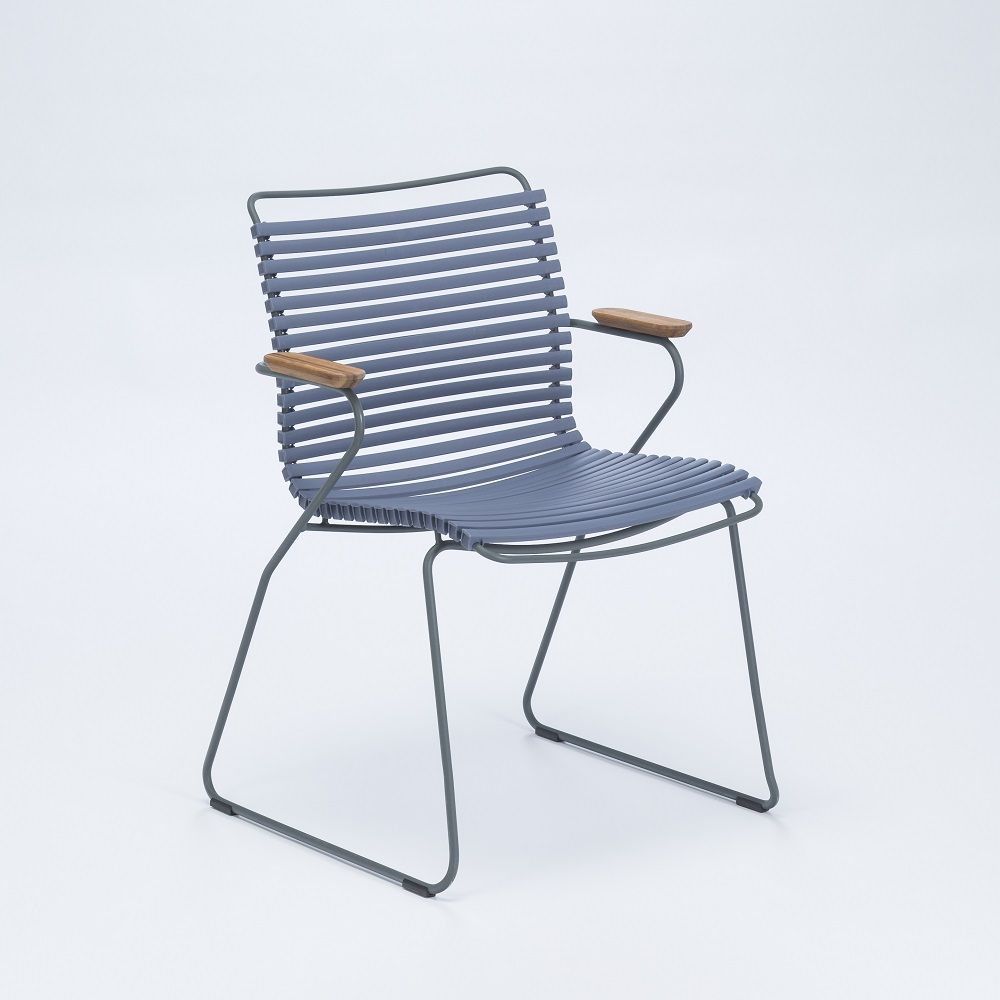 Houe Denmark - Židle CLICK s područkami, modrá - 