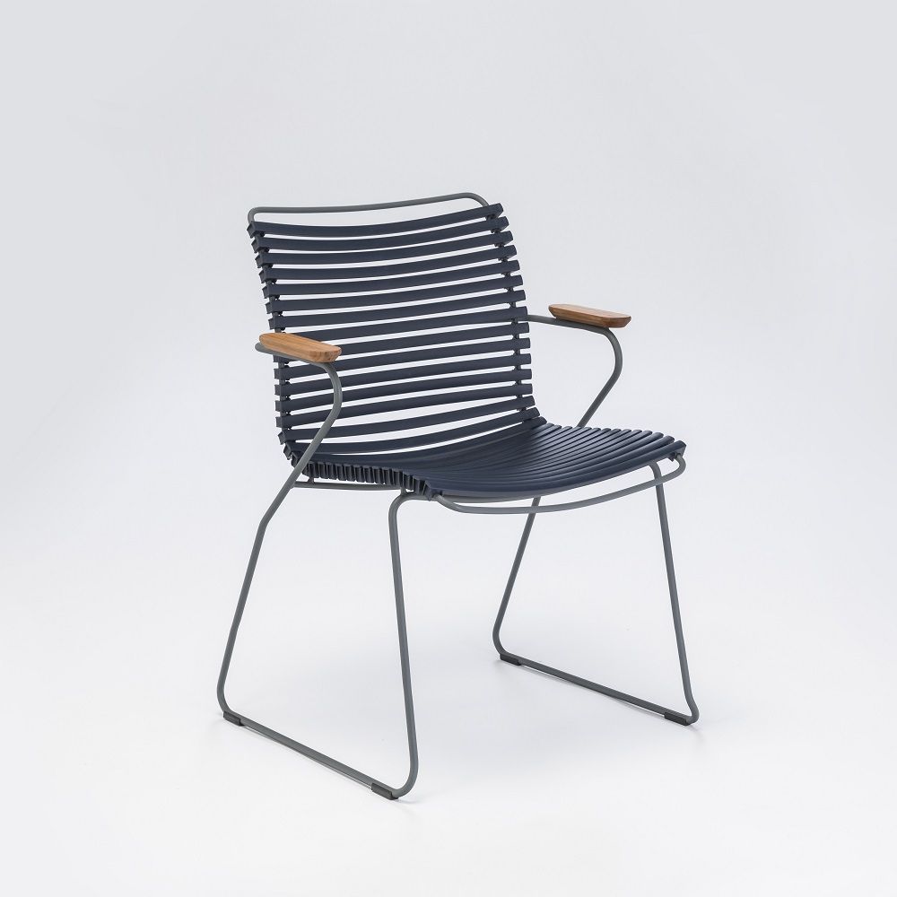 Houe Denmark - Židle CLICK s područkami, tmavě modrá - 