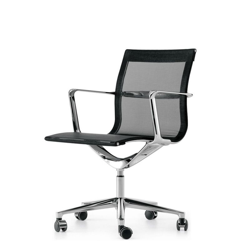 ICF - Židle UNA MANAGEMENT s područkami a nízkým opěrákem - 