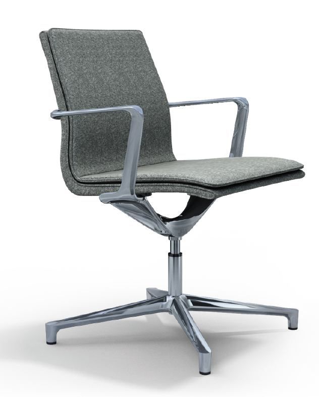ICF - Židle VALEA ESSE SOFT s nízkým opěrákem a područkami - 