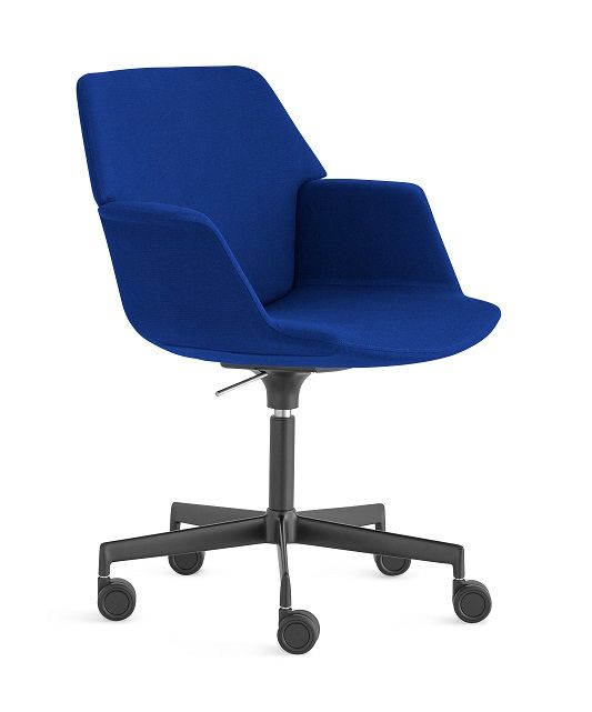 LAPALMA - Kolečková židle s nízkými zády UNO S230 - 