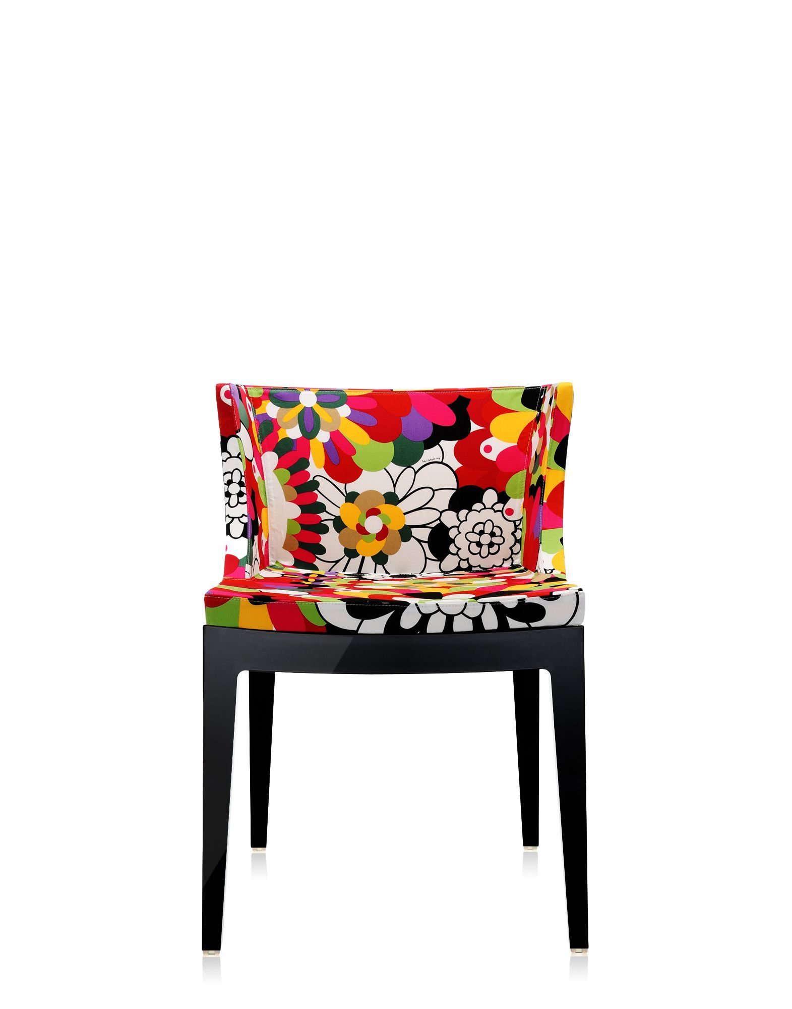 Kartell - Židle Mademoiselle Missoni - červená, černá - 