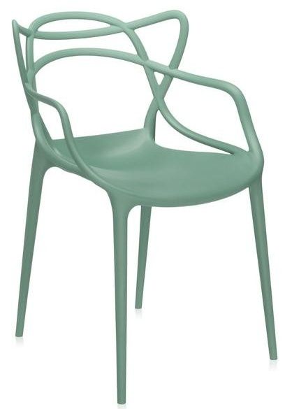 Kartell - Židle Masters, zelená - 