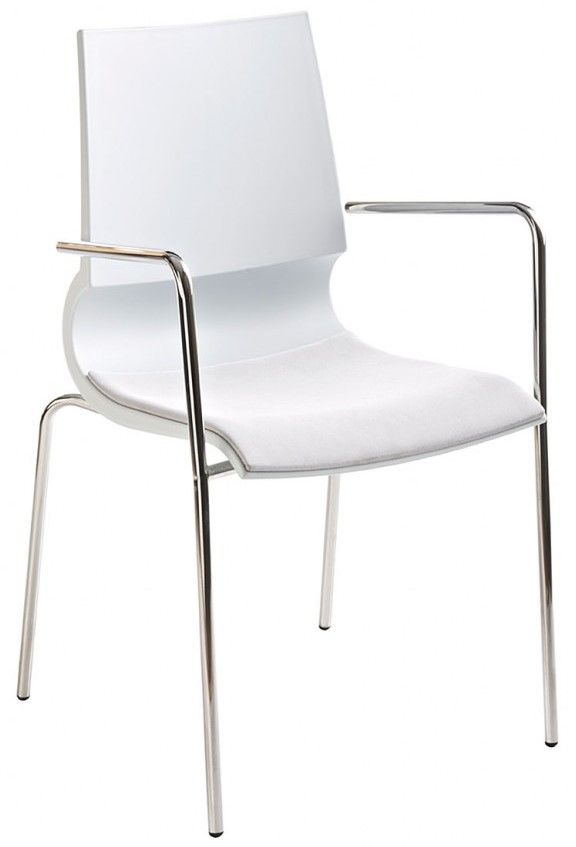 MAXDESIGN - Plastová židle s područkami RICCIOLINA 3110 - 