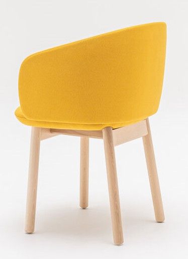 MDD - Židle GRACE - s dřevěnou podnoží - 