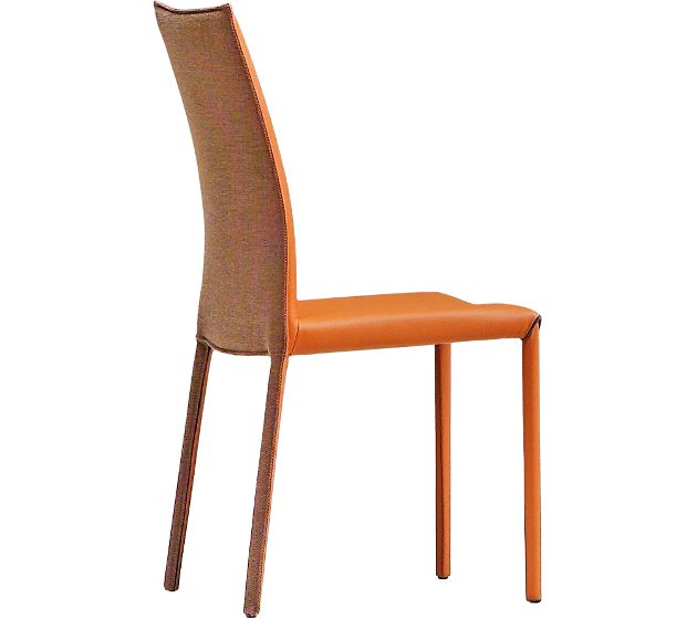 MIDJ - Celočalouněná židle NUVOLA, vyšší opěrák - 