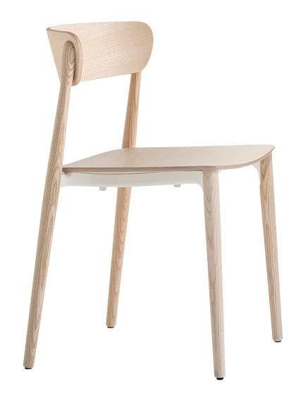 PEDRALI - Židle NEMEA 2820 DS - jasan - 