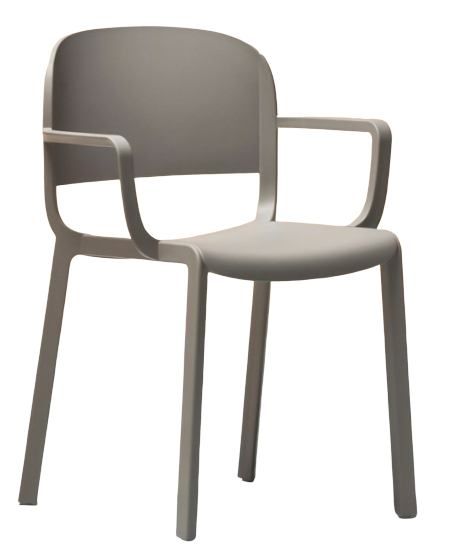 PEDRALI - Židle s područkami DOME 265 DS - béžová - 