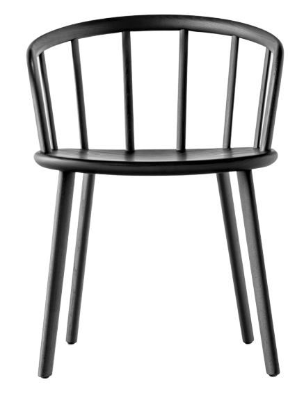 PEDRALI - Židle s područkami NYM 2835 DS - černá - 