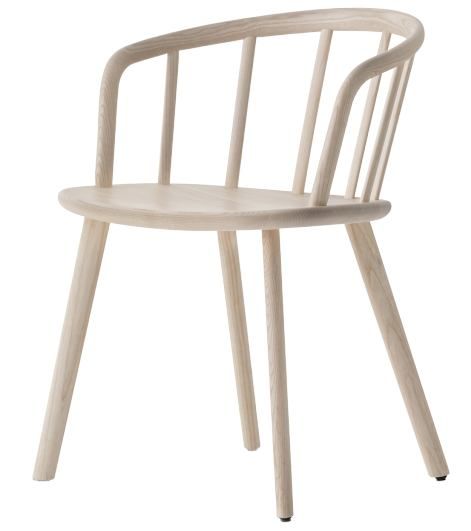 PEDRALI - Židle s područkami NYM 2835 DS - jasan - 