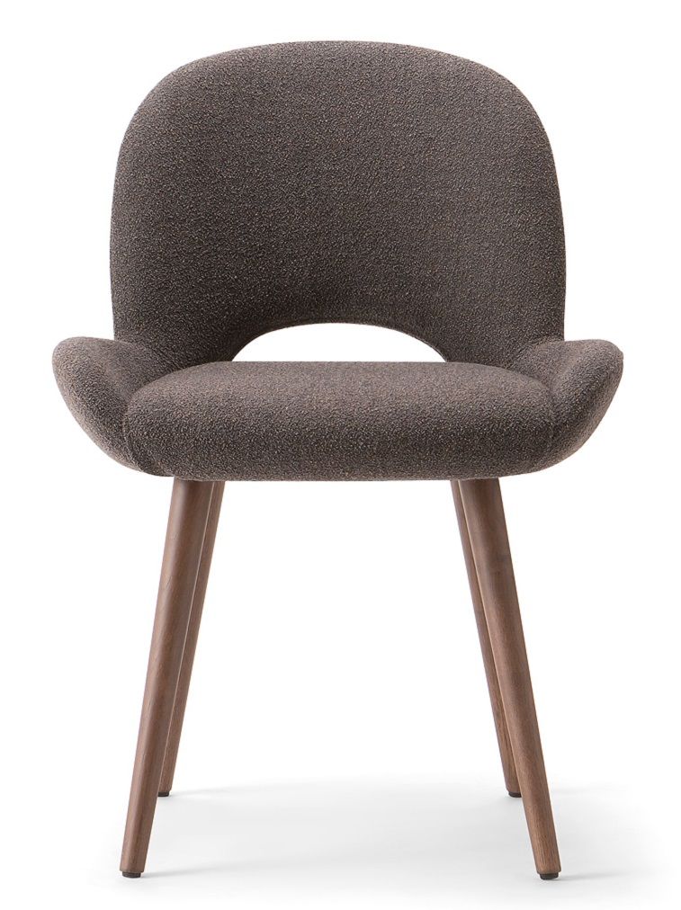 TORRE - Židle BLISS s dřevěnou podnoží - 
