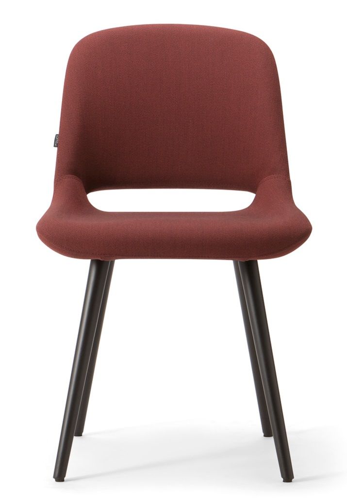 TORRE - Židle MAGDA s dřevěnou podnoží - 