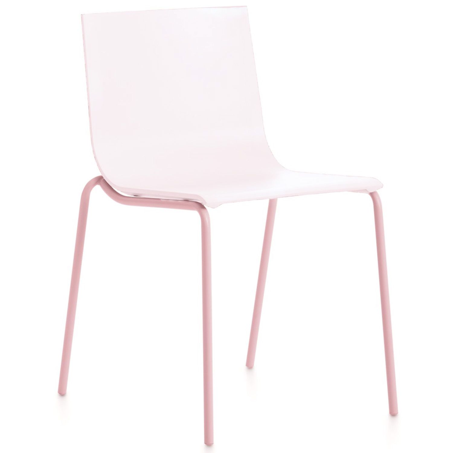 Výprodej Diabla designové židle Vent Chair (bílý sedák, růžová podnož) - DESIGNPROPAGANDA