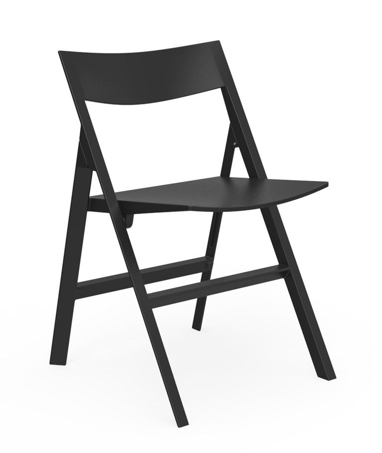 VONDOM - Židle QUARTZ skládací - černá - 