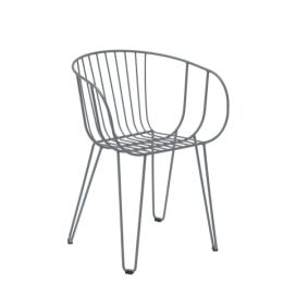 ISIMAR - Židle OLIVO - šedá