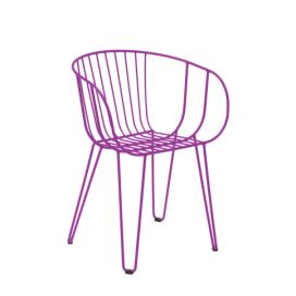 ISIMAR - Židle OLIVO - fialová