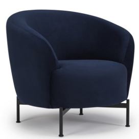KRAGELUND Furniture - Křeslo GRAN s kovovou X podnoží