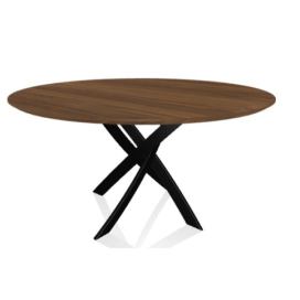 BONTEMPI - Stůl Barone s možností otočného tácu, Ø 150 cm