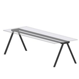GABER - Stůl SURFY DESK - bílé lamino